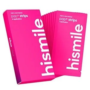 Hismile 8 pairs of whiting strips in unopened boxes